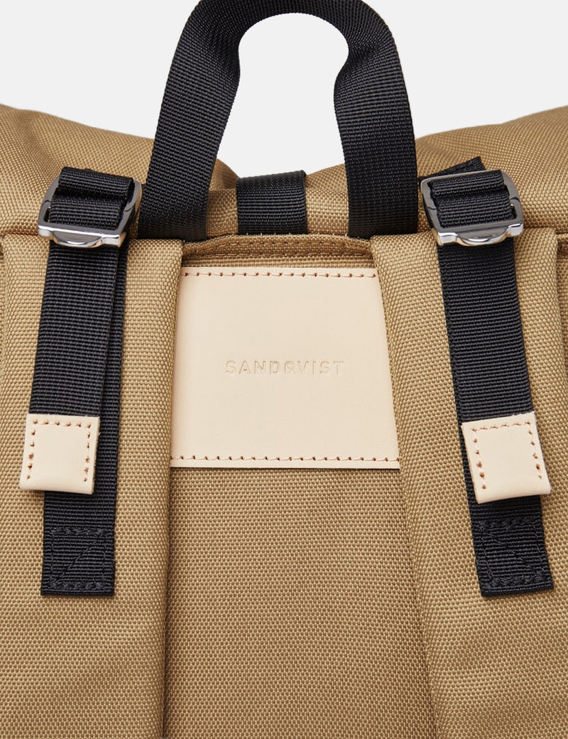 Sac à dos Sandqvist Bernt Rolltop - (Poly recyclé) - Bronze/Noir