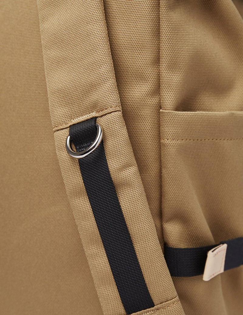 Sac à dos Sandqvist Bernt Rolltop - (Poly recyclé) - Bronze/Noir