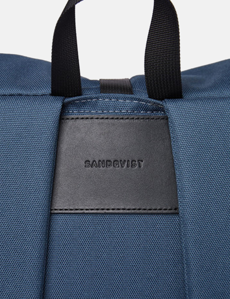 Sandqvist Ilon Backpack - Multi Steel Blue/Bronze Orange/Black
