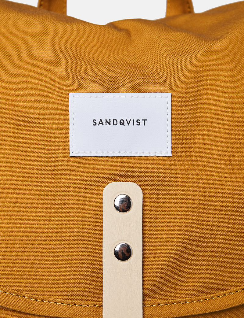 Sandqvistバックパック-ブロンズオレンジ