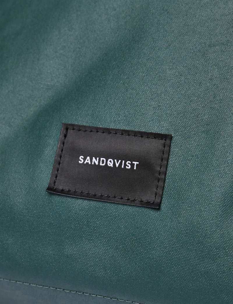 Sandqvist Tony Toteバックパック（ビーガン）-ディープグリーン