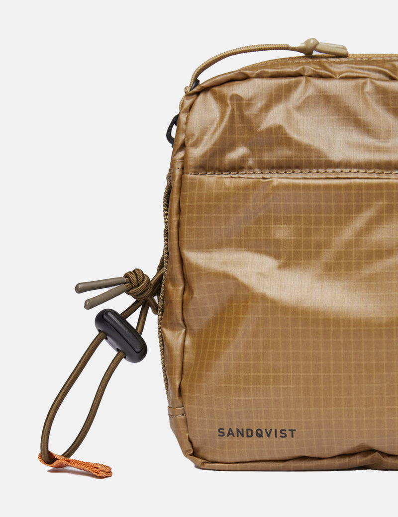 Sandqvist Rune Shoulder Bag (Recycled Nylon) - Bronze