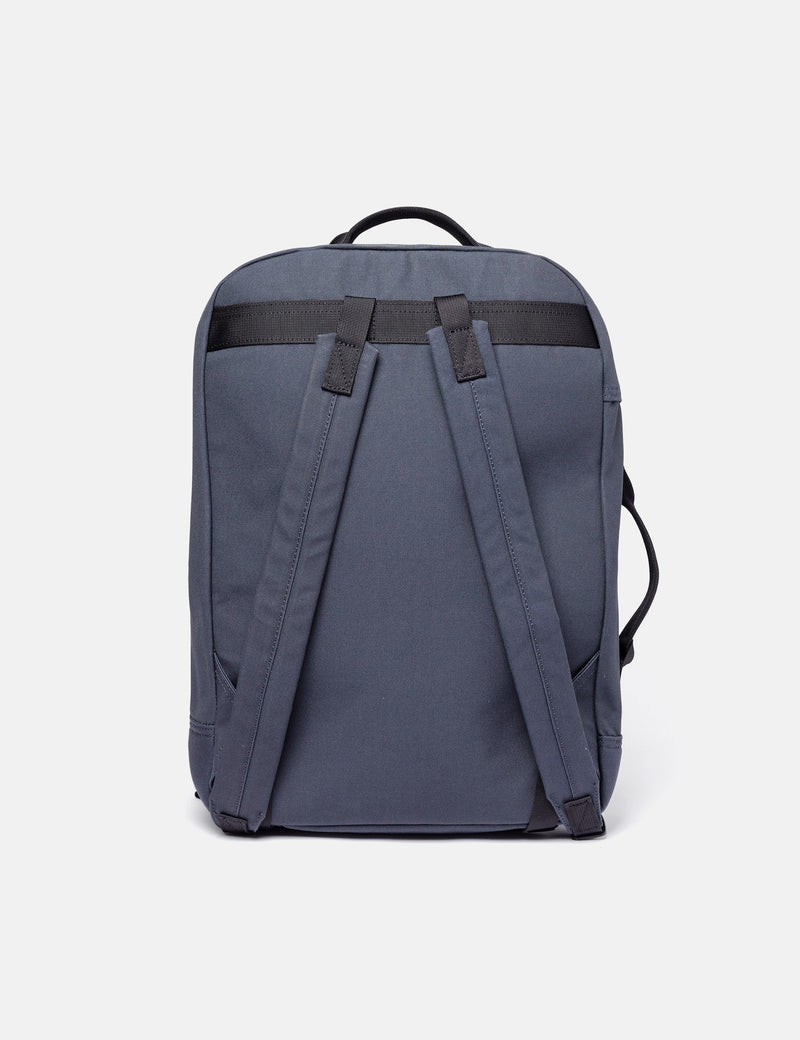 Sandqvist August Backpack - Navy Blue/Black