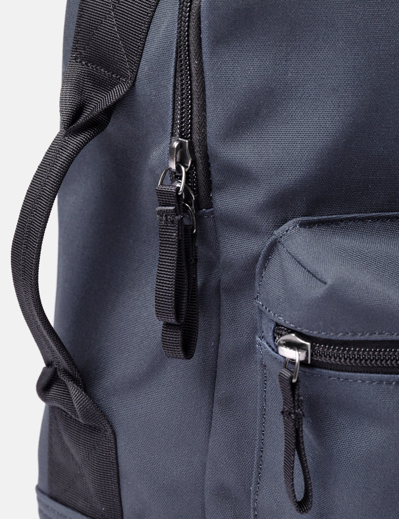 Sandqvist August Backpack - Navy Blue/Black