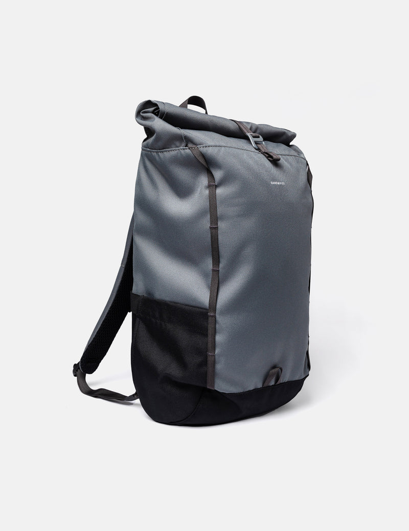 Sandqvist Arvid Rolltop Backpack (Recycled Poly)  - Multi Dark Grey