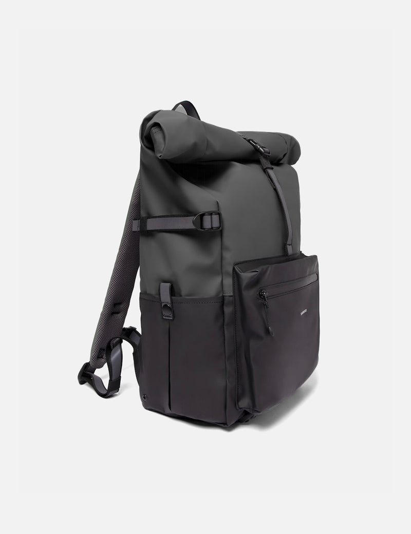 Sandqvist Ruben 2.0 Rolltop Backpack - Multi Dark Grey