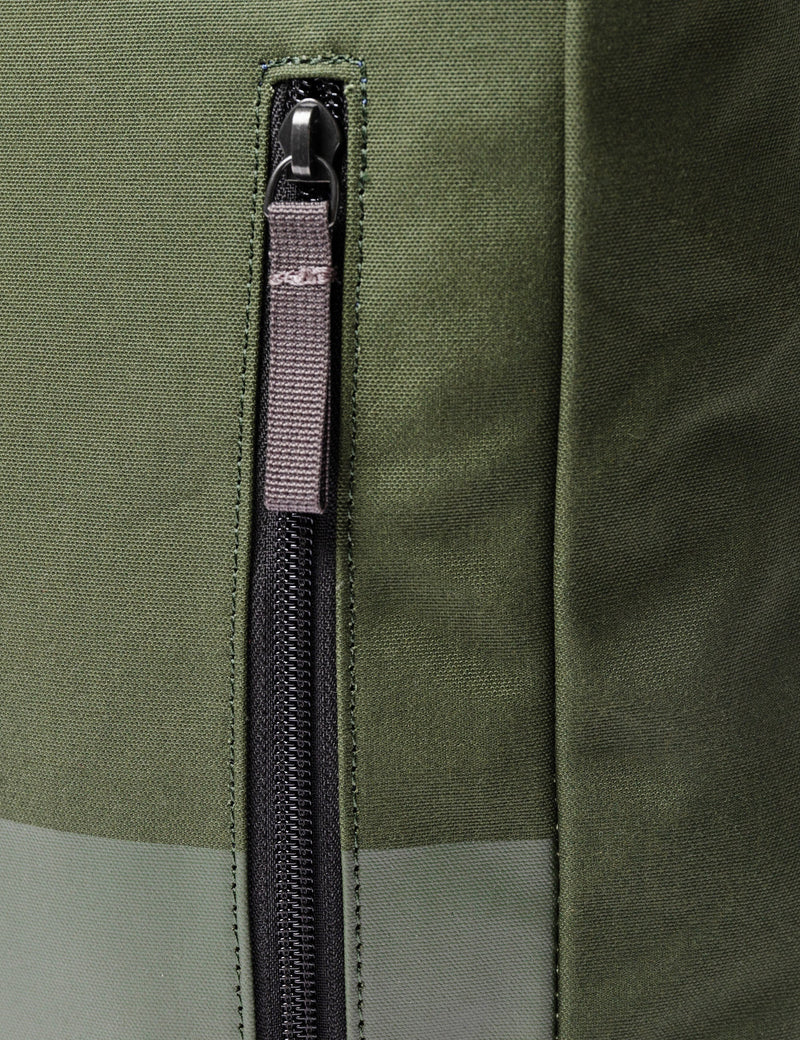 Sandqvist Dante Rolltop Backpack (Vegan) - Dawn Green