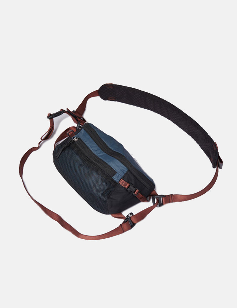 Sandqvist Lo Belt Bag - Multi Steel Blue/Black