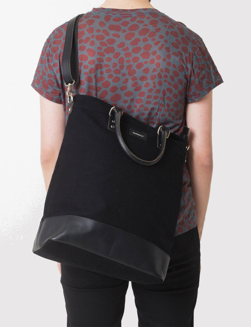 Sac Cabas Sandqvist Kaj - Noir