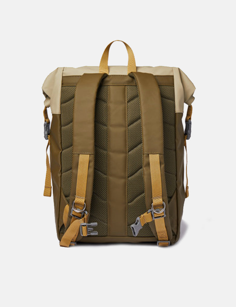 Sandqvist Konrad Backpack - Multi Leaf Green/Olive Green