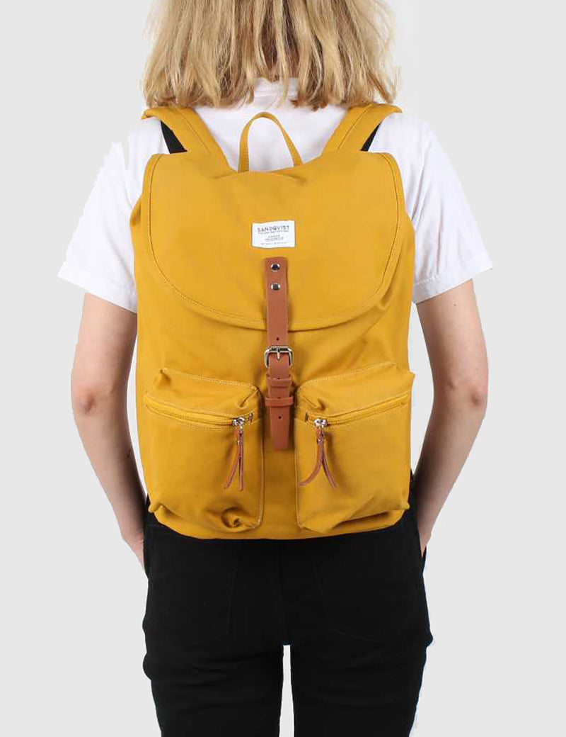 Sac à Dos Sandqvist Roald Ground - Ground Yellow