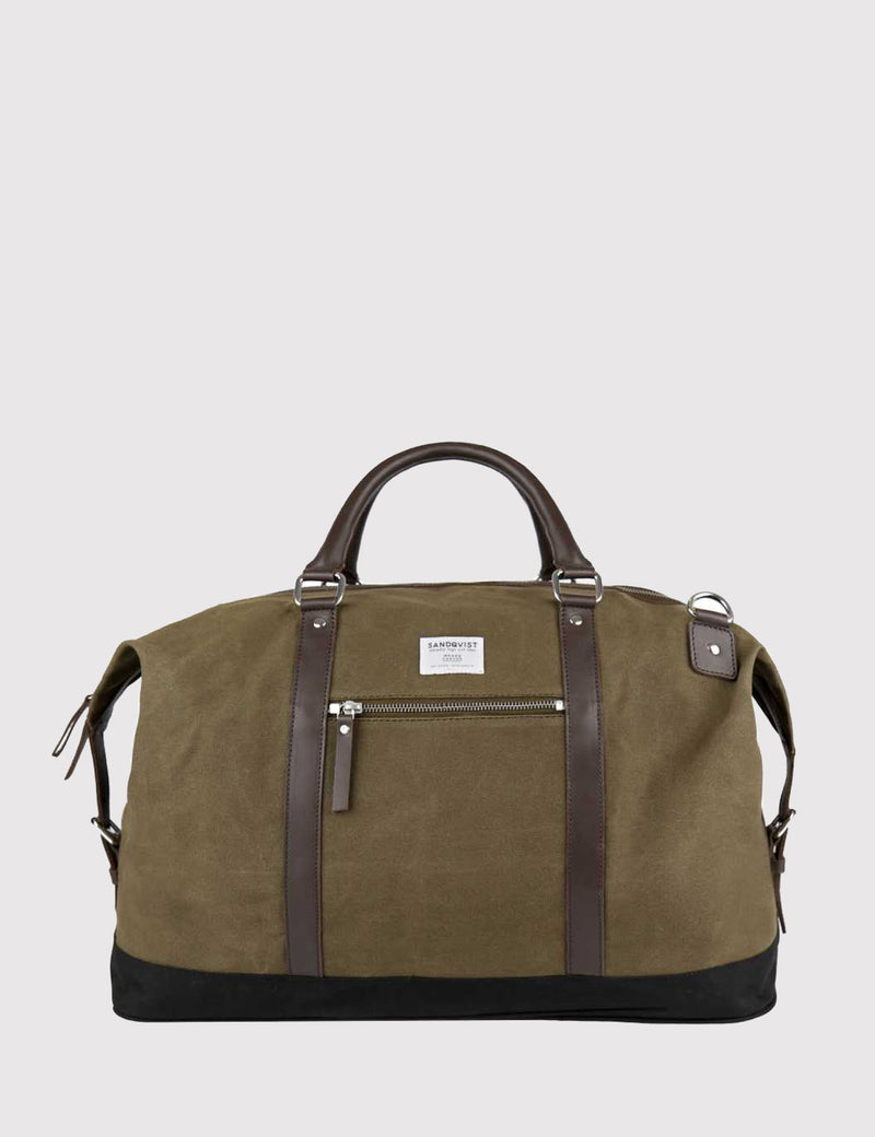 Sac de week-end Sandqvist Jordan - Olive