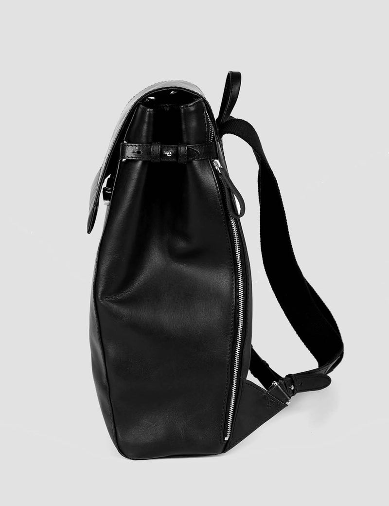 Sandqvist Monica Backpack (Leather) - Black