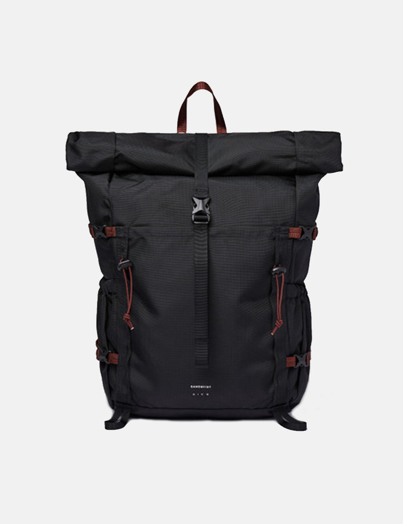 Sandqvist Waldwanderung Rucksack - Schwarz
