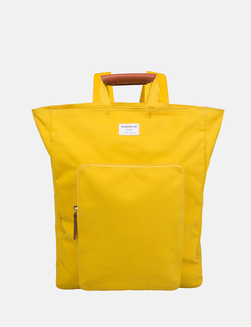 Sandqvist Sasha Tote Bag (Canvas) - Yellow