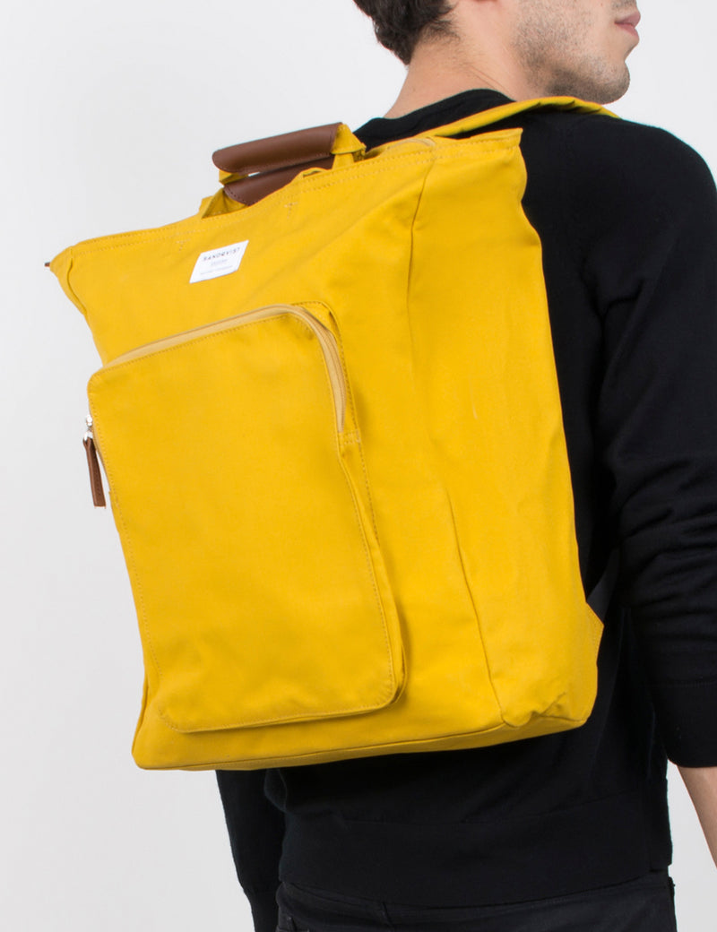 Sandqvist Sasha Tote Bag (Canvas) - Yellow