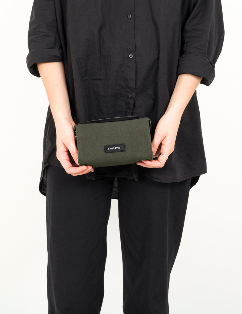 Trousse de toilette Sandqvist Ina - Beluga Green