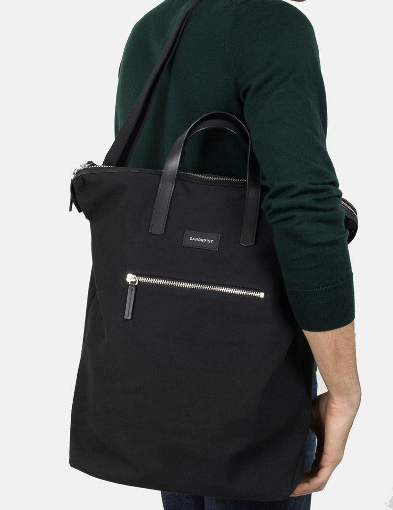 Sandqvist Jussi Laptop Bag - Noir