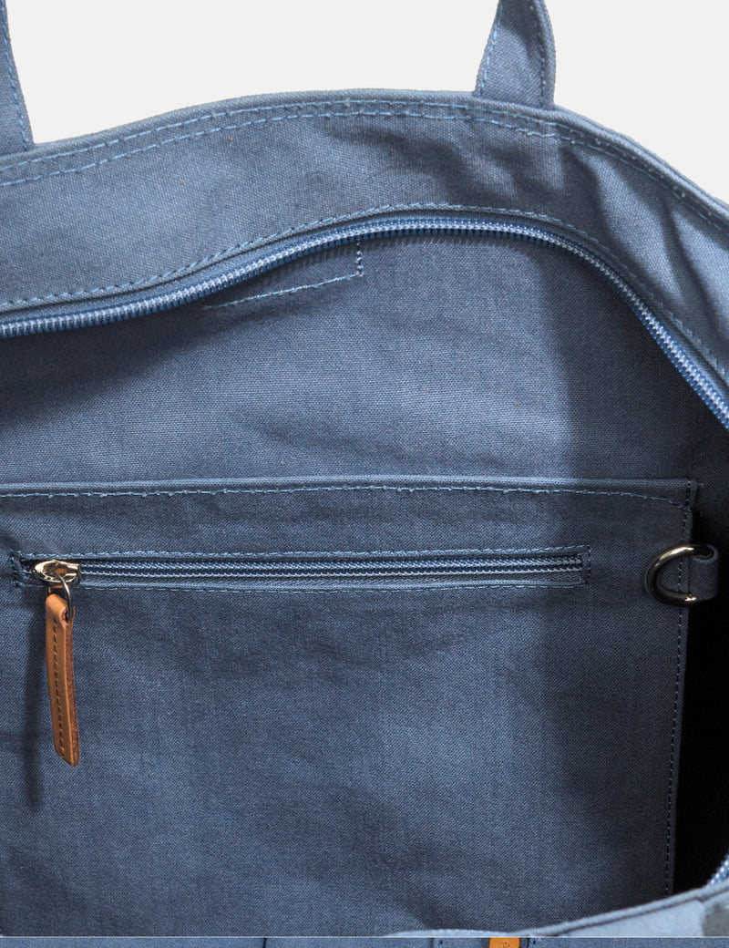 Sandqvist Sasha Tote Bag (Canvas) - Dusty Blue