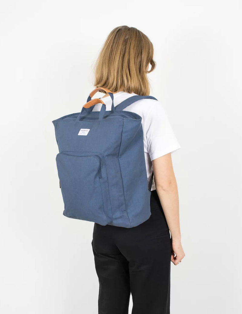 Sandqvist Sasha Tote Bag (Canvas) - Dusty Blue