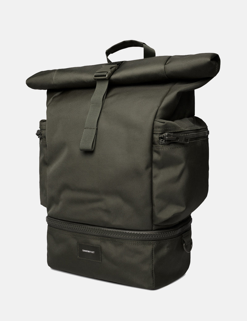 Sandqvist Verner Backpack - Beluga Green