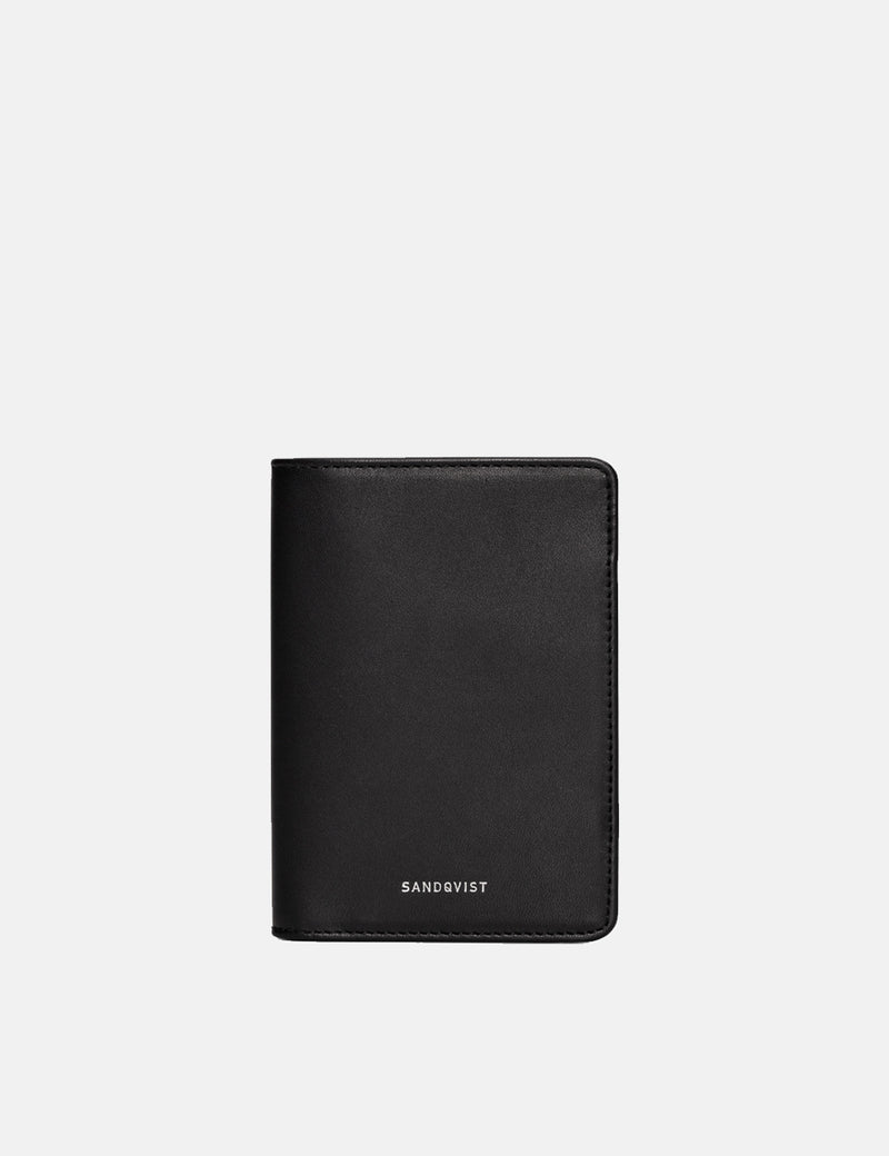 Sandqvist Malte Wallet (Leather) - Black