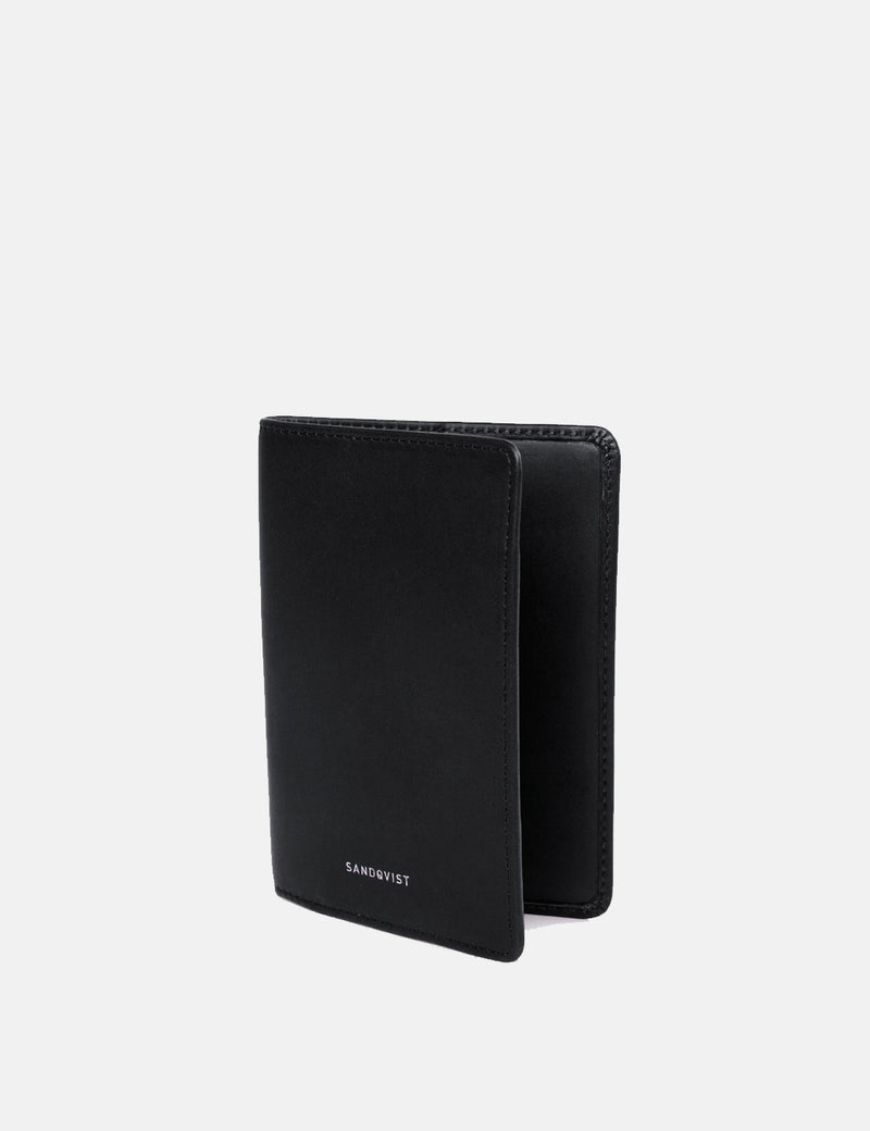 Sandqvist Malte Wallet (Leather) - Black