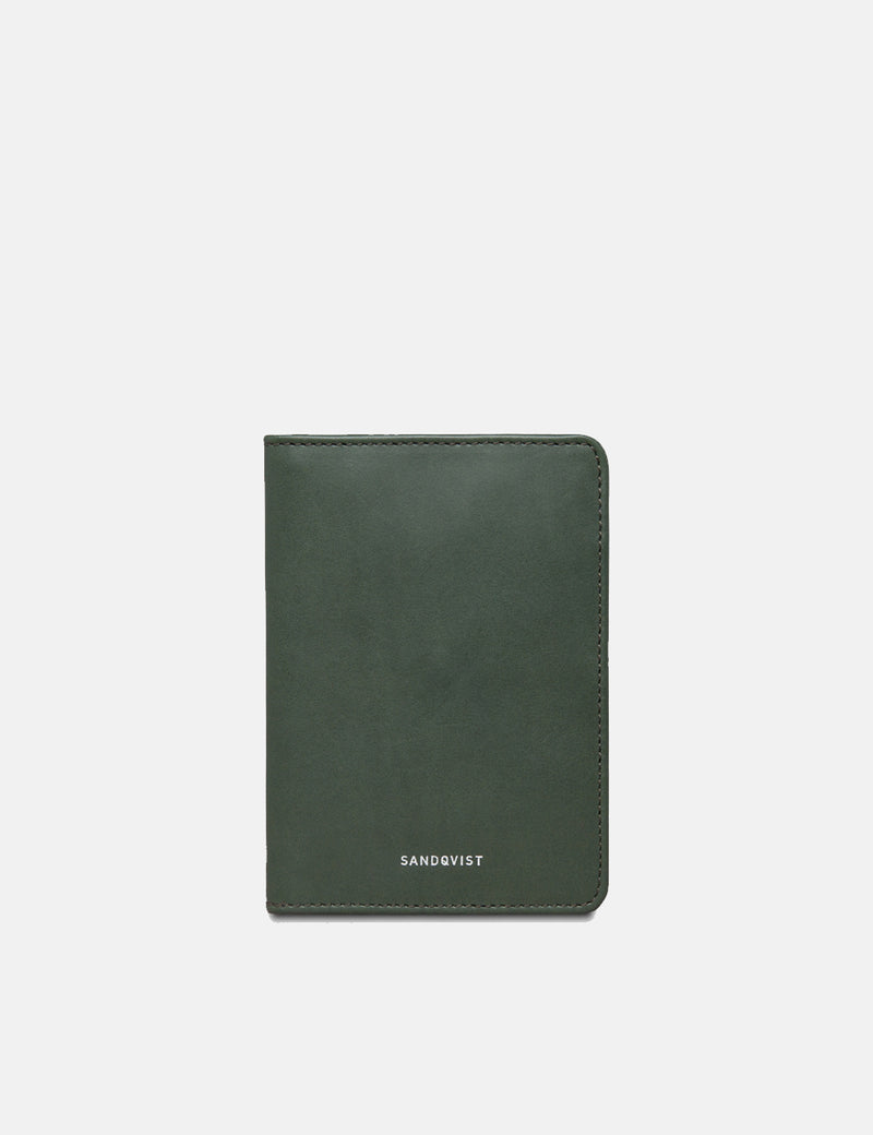 Sandqvist Malte Wallet (Leather) - Green