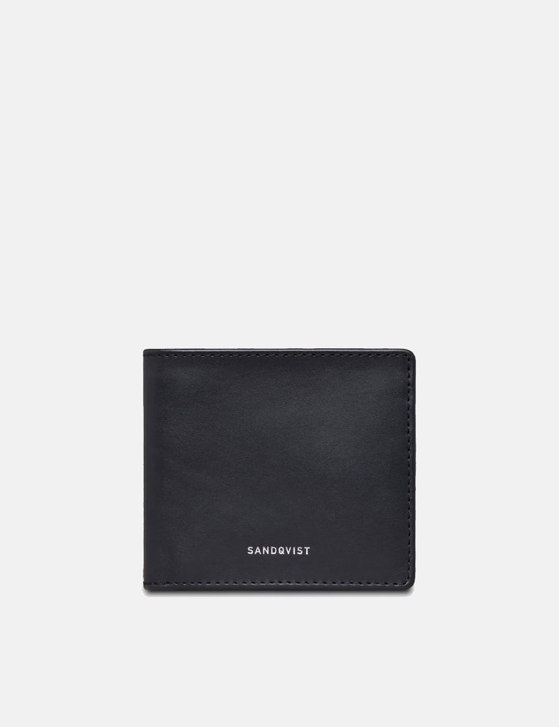 Sandqvist Manfred Wallet (Leather) - Black