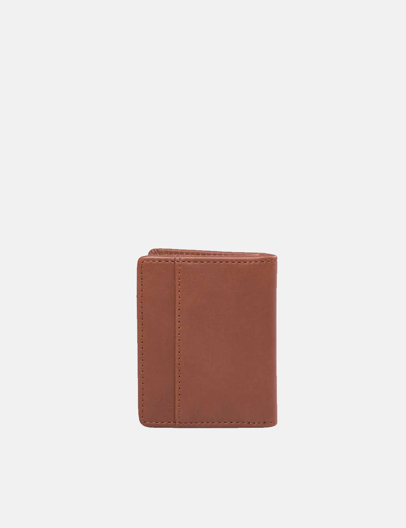 Sandqvist Titus Card Holder (Leather) - Cognac Brown