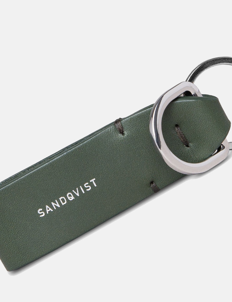 Porte-clés Sandqvist Joel (Cuir) - Vert
