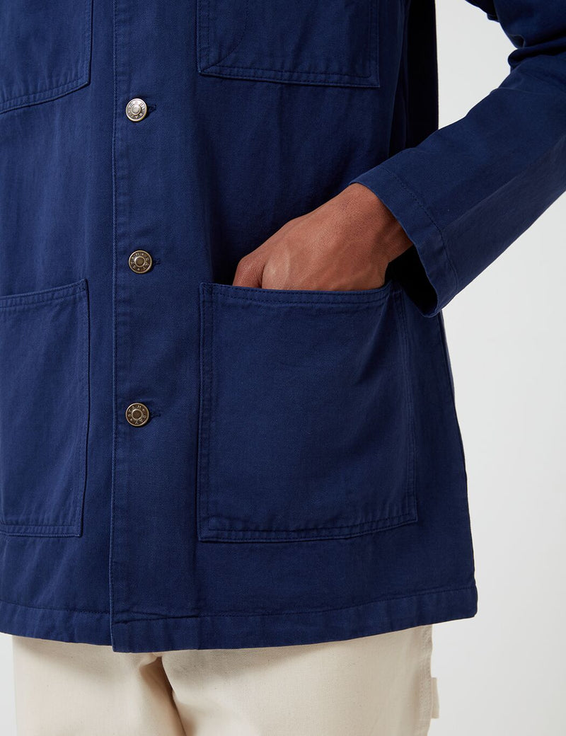 Stan Ray Shop Jacket (Overdyed) - Navy Blue