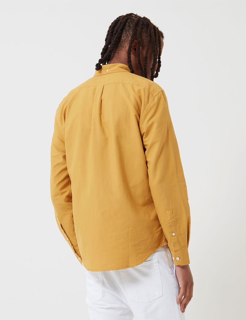 Portuguese Flannel Belavista 셔츠-Mustard