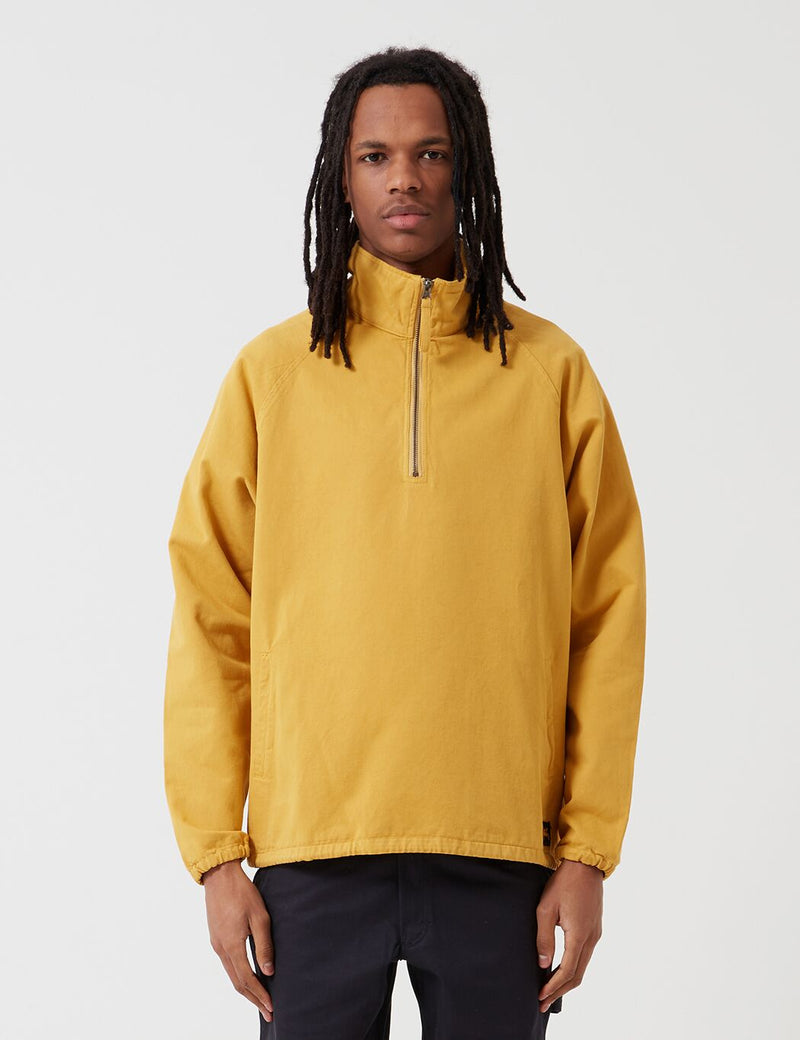 Veste Smockée Stan Ray 1/4 Zip Pop - Old Yellow