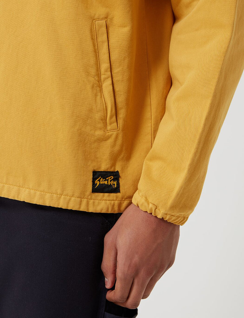 Veste Smockée Stan Ray 1/4 Zip Pop - Old Yellow