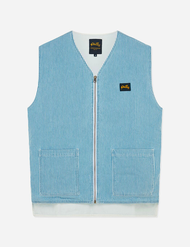 Stan Ray Liner Vest - Bleached Hickory