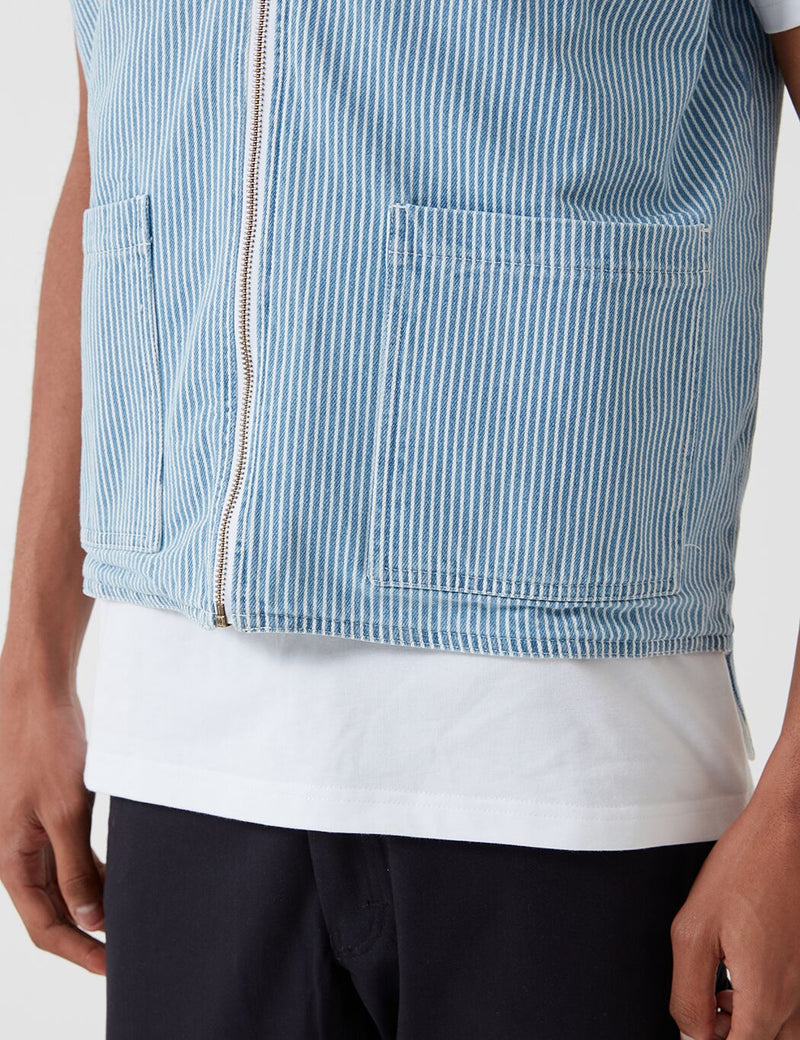 Stan Ray Liner Vest-Bleached Hickory