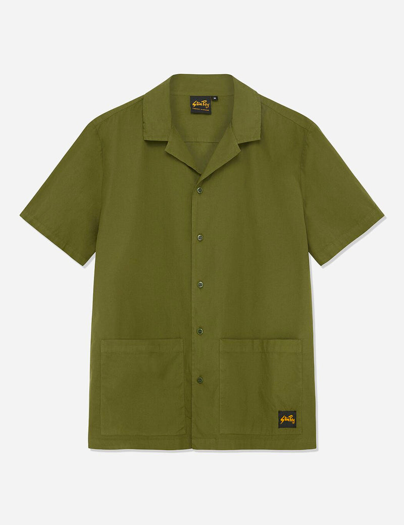 Stan Ray Bowling Shirt - Olive Green