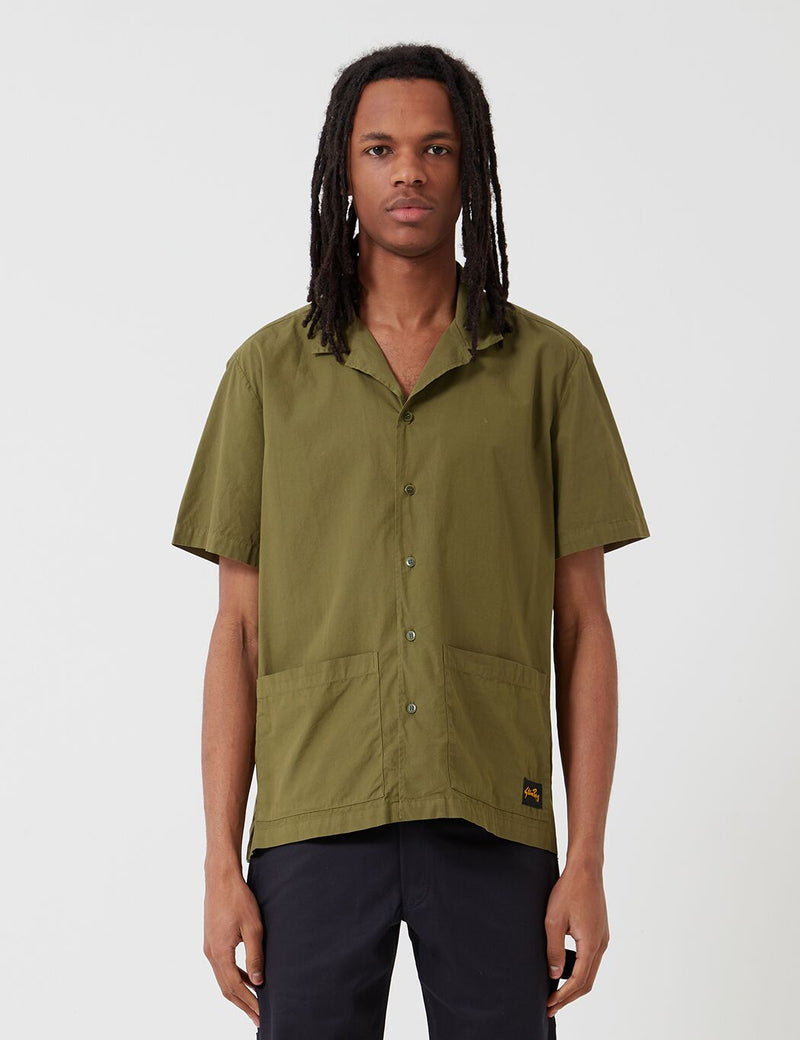 Stan Ray Bowling Shirt - Olivgrün
