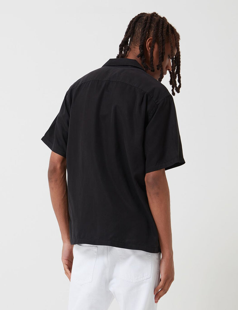 Portuguese Flannel 도그 타운 셔츠-블랙