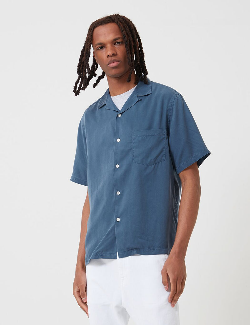 Portuguese Flannel Dogtown Shirt - Blue