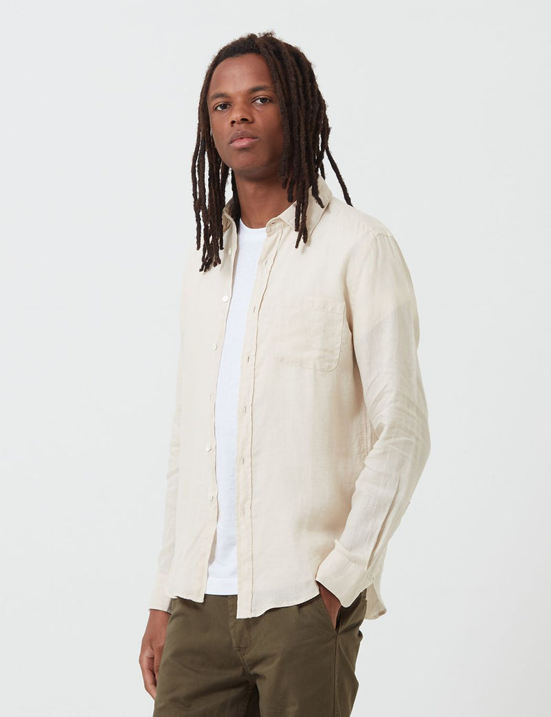 Portuguese Flannel Linen Shirt - Raw