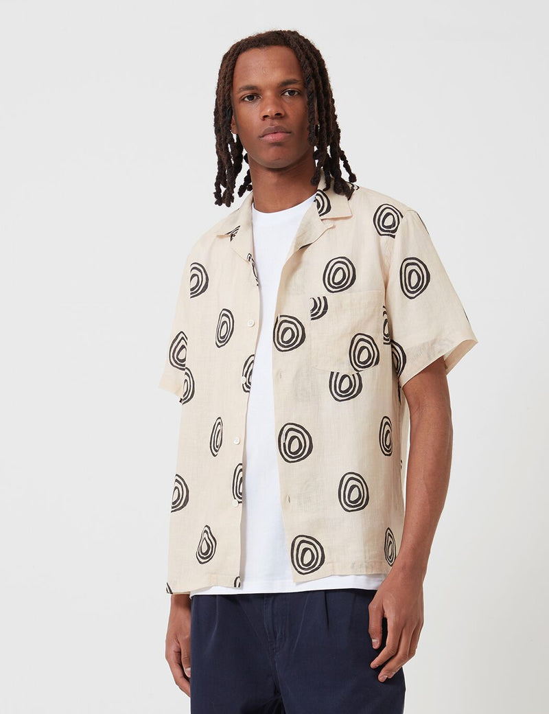 Portuguese Flannel 원주민 셔츠-크림