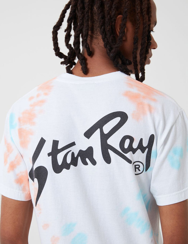 T-Shirt Stan Ray OG Stan - Corail/Perroquet