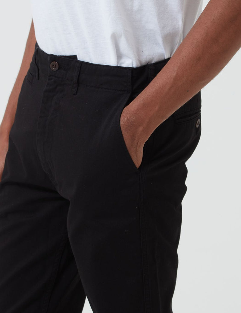 Portuguese Flannel Labura Trousers - Black
