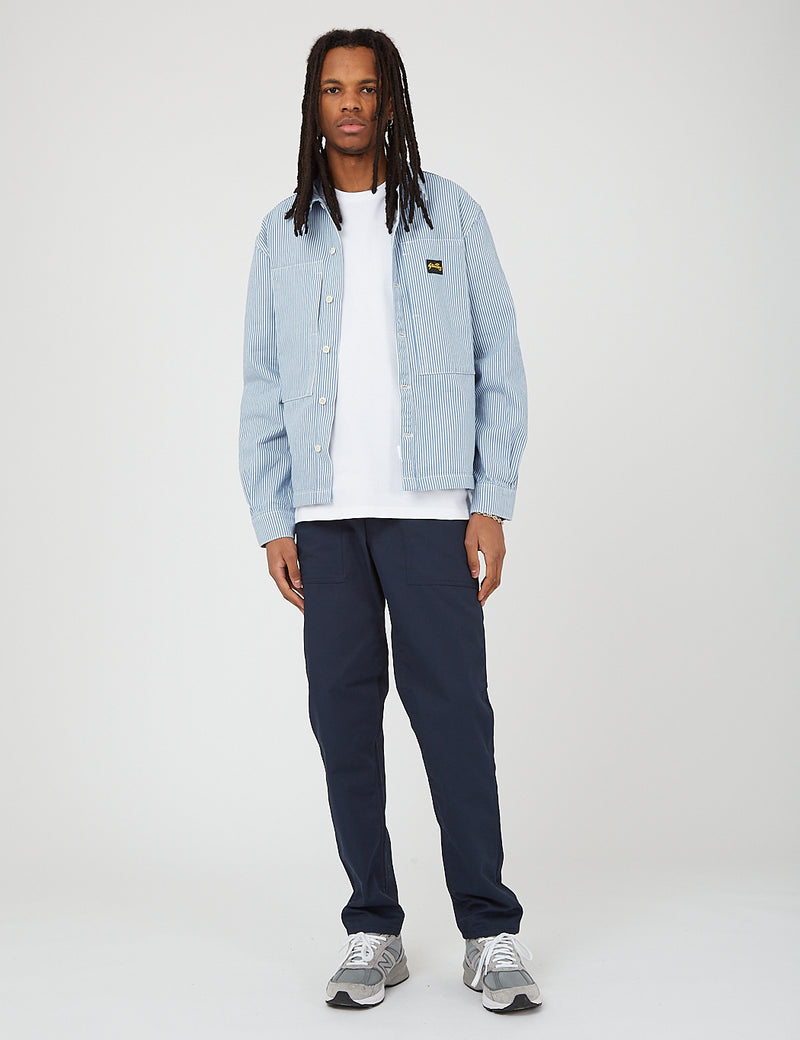 Stan Ray Prison Shirt - Washed Hickory Blue