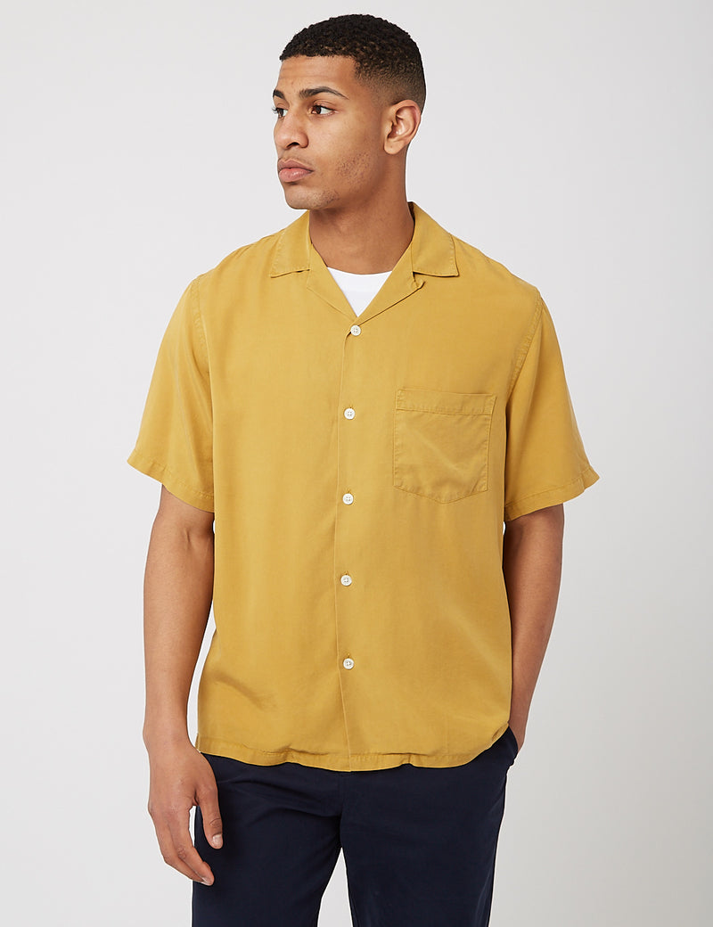 Potuguese Flannel Dogtown Shirt - Mustard