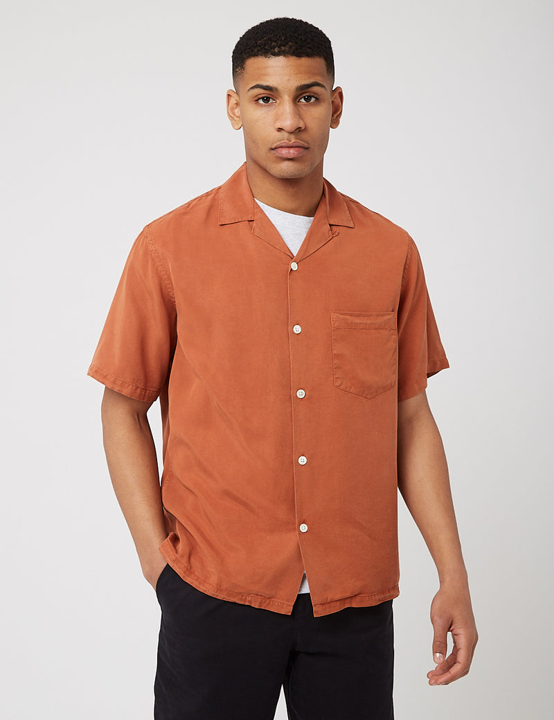 Potuguese Flannel Dogtown Shirt - Terracota