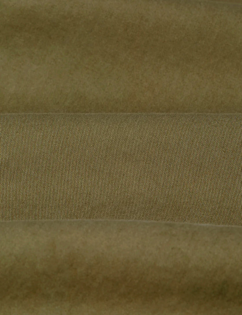 Pantalon Wax London Pleat (Relaxed/Antill) - Vert Kaki