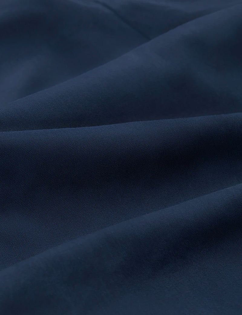 Pantalon Wax London Pleat (Relaxed/Antill) - Bleu Marine